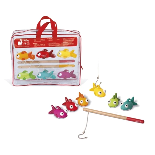 Игрушки для купания Janod Рыбалка Рыбки (J03247): Производитель Janod