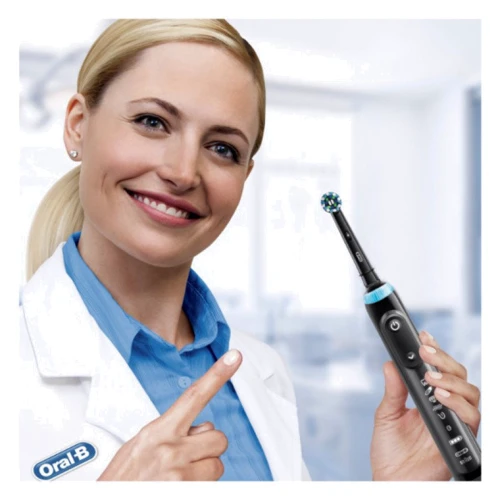 Зубная щетка Braun ORAL-B Genius X 20100S Midnight Black фото 5