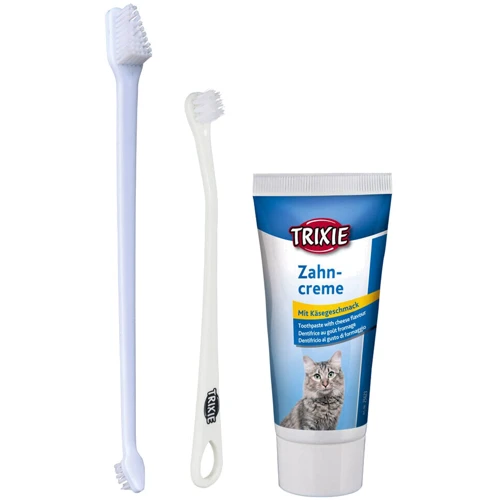 Зубная паста Trixie для котов со щеткой 50 г (4011905256207)