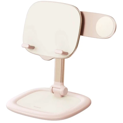 Держатель Baseus Desk Holder Seashell Pink (B10451501211-00) for Apple iPhone 16 I 15 I 14 I 13 I 12 series and iPad