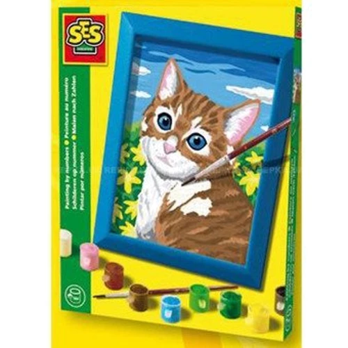 Ses Котик (картинка, рамка, 18 цветов, 2 кисточки): Производитель Ses