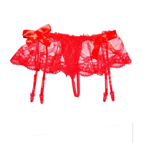 Пояс-трусы для чулок NDS 1131-3 Red S/M (11000)