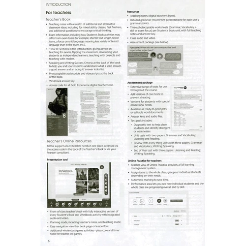 Gold Experience 2nd Edition A2+ Teacher's Book with Online Practice & Online Resources Pack: Кількість сторінок 176
