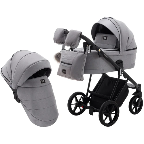 Коляска 2 в 1 Adamex Gallo Thermo GA-1 diamont grey
