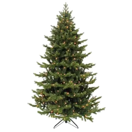 Елка искуственная Triumph Tree Sherwood deLuxe зелёная LED 120 ламп. 1.55 м