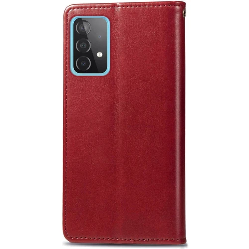 Чехол для телефонов Mobile Case Getman Gallant Red for Samsung A525 Galaxy A52/A528 Galaxy A52s 5G: Материал искусcтвенная кожа