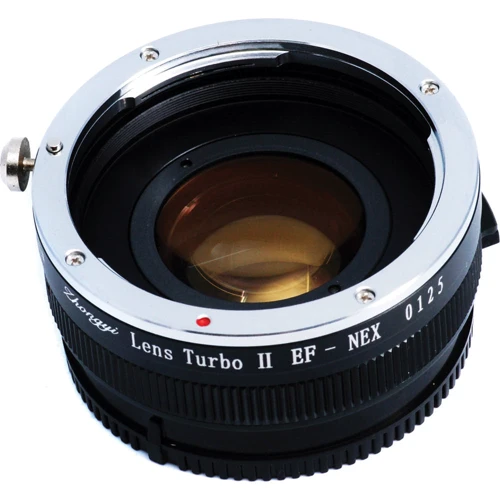 Адаптер для объективов Mitakon Zhongyi Turbo Adapter Mark II Canon EF Lens to Sony E-Mount (MTKLTM2CEFSE) фото 3