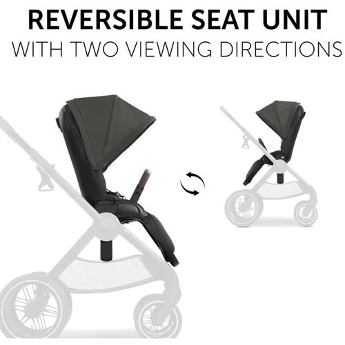 Универсальная коляска 2 в 1 Hauck Walk N Care Air Dark Olive (16549-2): Материал колес резина (надувные)