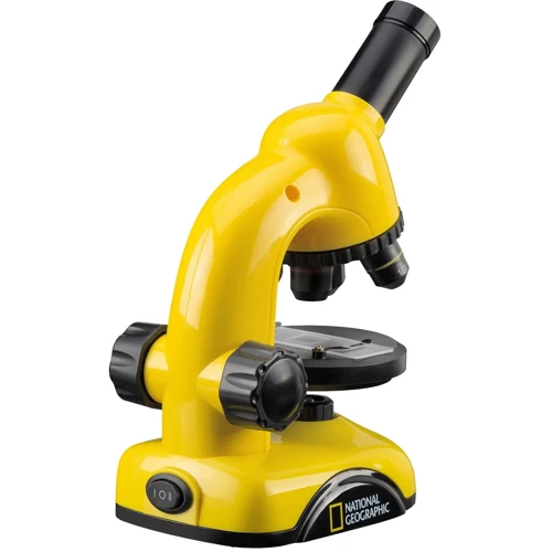 Мікроскоп National Geographic Biolux 40x-800x з набором для дослідів та адаптером для смартфона (9039500): Особливості Питание от батареек, С набором, С подсветкой
