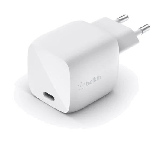 Зарядное устройство Belkin USB-C Wall Charger GAN 30W White (WCH001VFWH): Особенности USB-C
