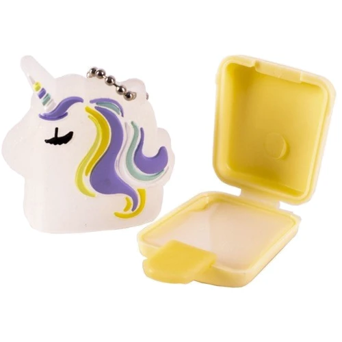 Lukky бальзам для губ Ice-cream Unicorn с нежным ароматом ванили 1,2 г. с подвеской-цепочкой (T16145): Тип Помады