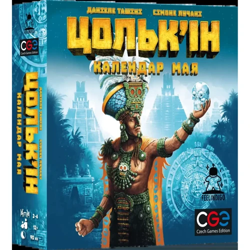 Настольная игра Feelindigo Цольк'ін Календар мая (Tzolk'in: The Mayan Calendar): Тип Детские