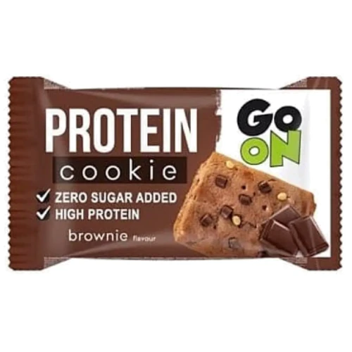 Протеїнове печиво GoOn Nutrition Protein Cookie 18x50g Brownie: Вага 900 г