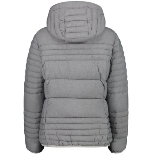 Куртка CMP Woman Jacket Snaps Hood 31K2776M-A231 44 (36) серая демисезон с капюшоном: Страна производитель Китай