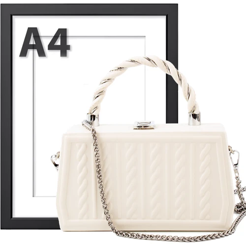 Жіноча сумка-сетчел Valiria Fashion біла (ODA28230-11): Матеріал Искусственная кожа