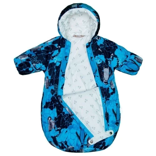 Конверт для новорожденных Emily, Huppa, голубой с принтом (62)