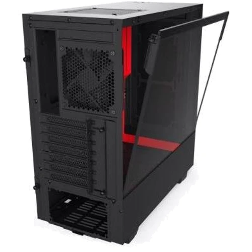 Корпус NZXT H510 Black/Red (CA-H510B-BR): Потужність БЖ, Вт немає