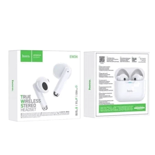 Наушники Hoco EW34 Full White: Тип конструкции вкладыши