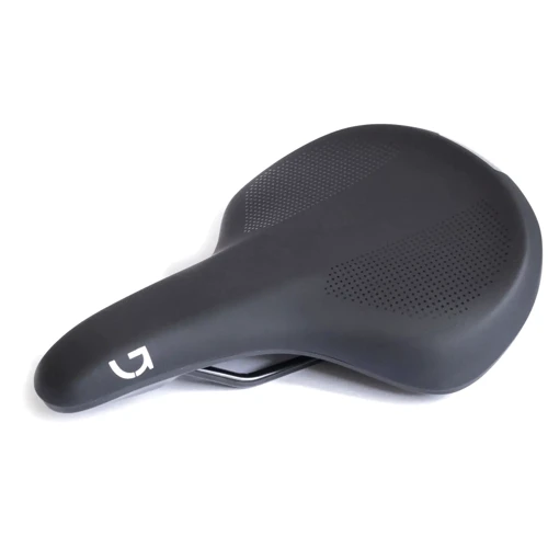 Седло Green Cycle Comfort Foam 190, стальные рейлы, черное (SAD-06-03): Анатомическая выемка Нет