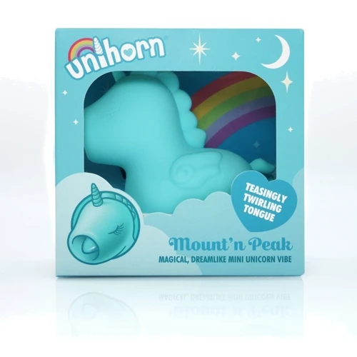 Вібратор-єдиноріжка Unihorn - Mount'n Peak, ласкавий язичок