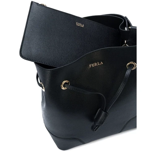 Женская сумка бакет-бэг Furla Stacy S Drawstring черная (772444): Страна производитель Италия