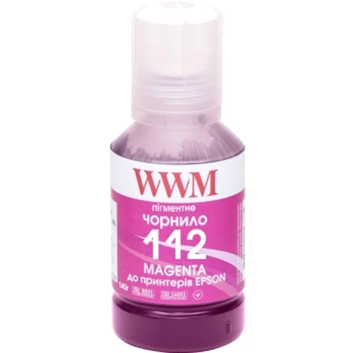 Чернила WWM Epson L11160/6490 №112 140г Magenta pigmented (E112MP)