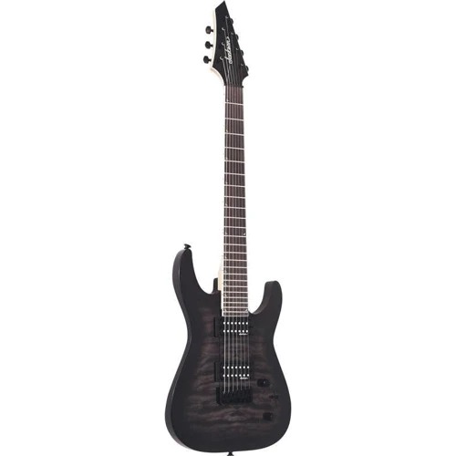 Електрогітара Jackson JS22Q-7 DKA Dinky Arch Top HT Transparent Black Burst: Тип кріплення грифа Болтової
