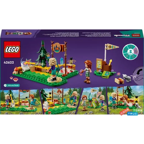 Конструктор LEGO Friends Стрільбище у пригодницькому таборі (42622) фото 8