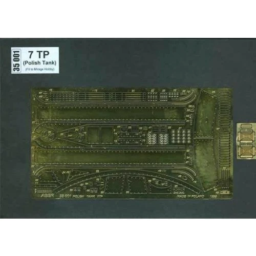 Фототравлення ABER 7 TP (Polish Tank) 1:35 ABR35-001