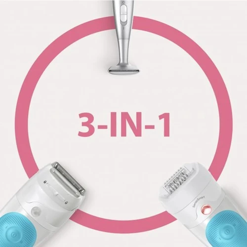 Эпилятор Braun Silk-epil 5 SensoSmart SES 5/810 + FG1100: Система питания аккумулятор