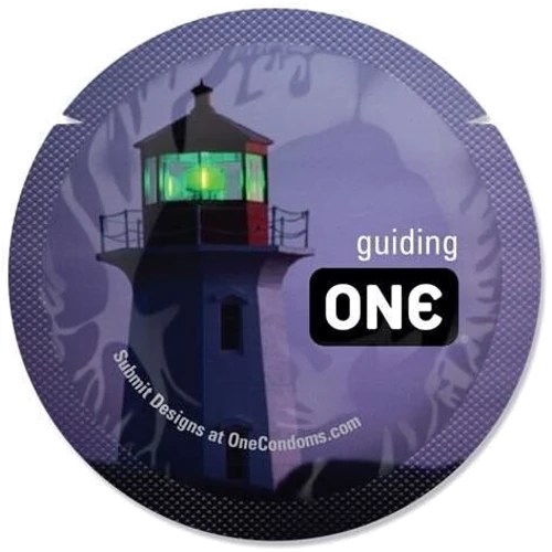 Презерватив ONE Glowing Pleasures 1 шт
