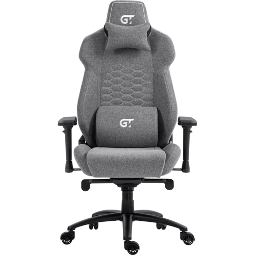 Ігрове крісло GT Racer X-8702 Fabric Gray фото 1