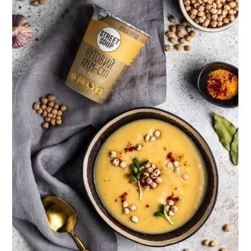 Крем-суп нутовый Street Soup 50 г стакан (4820201770146): Вид Первое