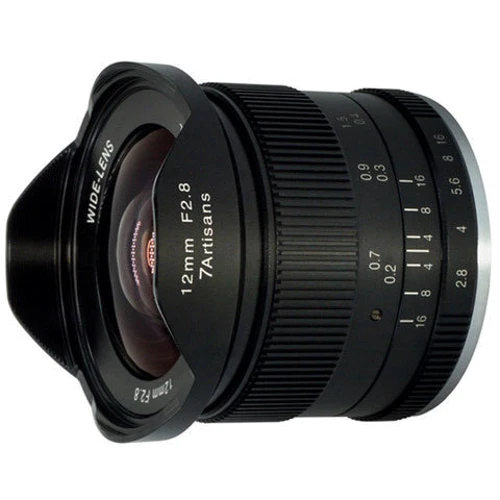 Объектив для фотоаппарата 7Artisans 12mm f2.8 (Sony E APS-C)