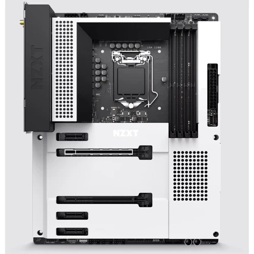 NZXT N7 Z590 White (N7-Z59XT-W1): Разъемы на задней панели S/PDIF (Оптический), Ethernet RJ-45, HDMI, USB 2.0, USB Type-C, USB 3.2 Gen 2