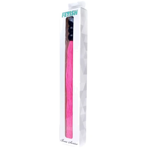 Силиконовый флогер Fetish Boss Series - Silicone Whip Pink 10" (BS6100040)