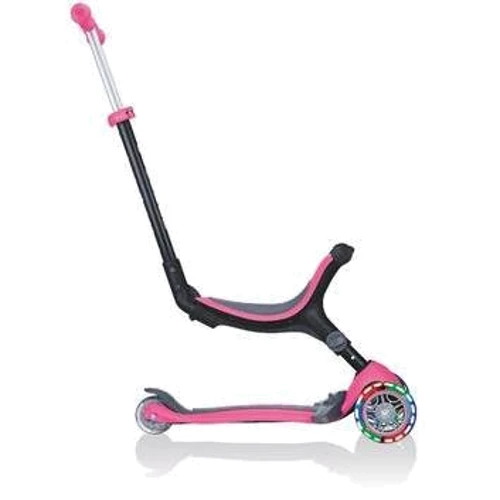 Самокат Globber серии Go up foldable plus розовый, колеса с подсветкой, 20/50кг, 1+ 3 колеса фото 12