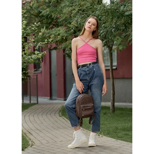 Женский рюкзак Sambag Brix KSH светло-коричневый (11311061): Страна производитель Украина