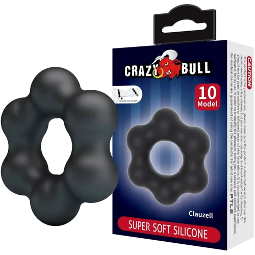 Кільце ерекційне LYBAILE Crazy Bull №10 - CLAUZELL Super Soft (BI-210352): Виробник LYBAILE