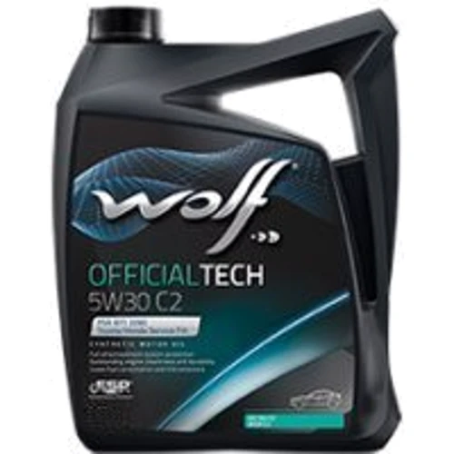 Моторное масло WOLF OFFICIALTECH 5W30 C2 4л