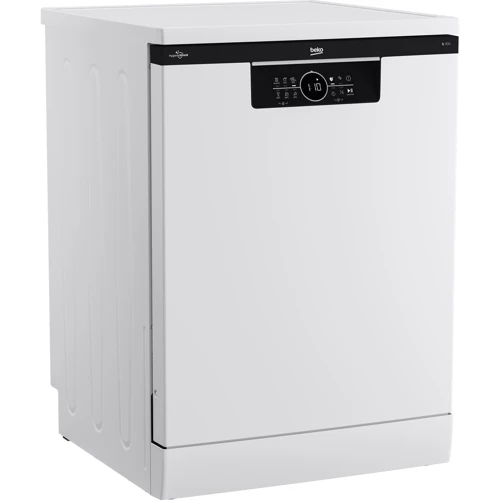 Посудомийка Beko BDFN26531W: Функції Економічна програма (ECO), таймер, половинна завантаження, Відстрочення запуску, індикатор наявності солі та ополіскувача, захист від підтікання та переливу (аквастоп), захист від дітей, дисплей, Авто