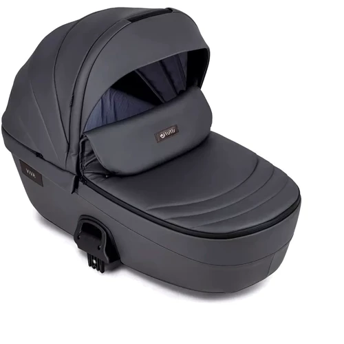 Универсальная коляска 2 в 1 Tutis Viva⁴ Leather Shadow grey (1202087): Ширина шасси 59 см