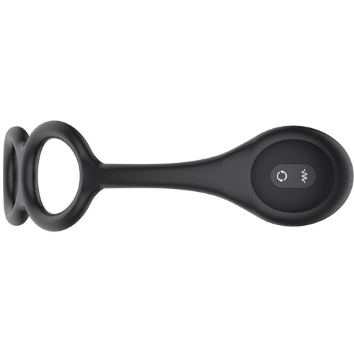Анальная вибропробка Nexus Tornado Cock and Ball Ring
