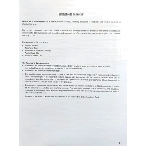 Enterprise 4: Teacher's Book: Обложка Мягкая