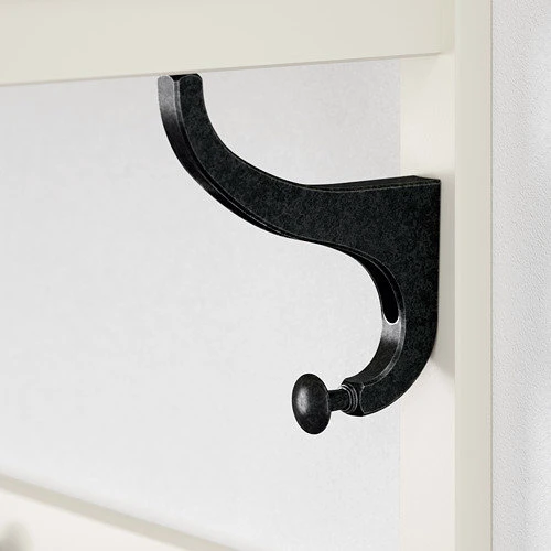 Полиця для шапок ІКЕА Hemnes 85 см Білий (60243798) фото 4