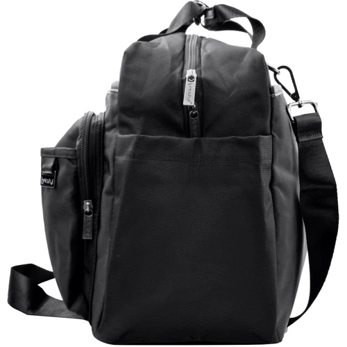 Дорожная сумка Tekstyl черная (VT-2319-black): Застежка Молния