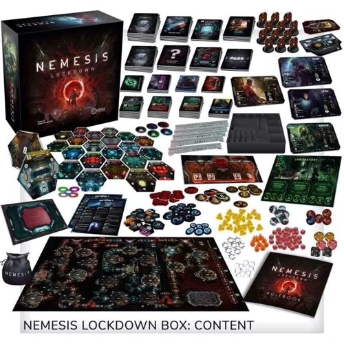 Настольная игра Awaken Realms Nemesis: Lockdown - EN (Немезида: Локдаун)