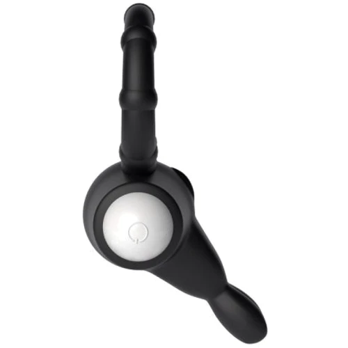 Віброкільце LoveToy Power Clit Cockring Thriller Black