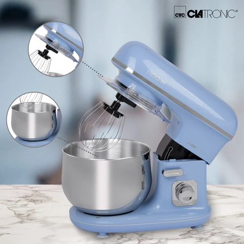 Кухонний комбайн Clatronic KM 3711 Blue: Конструкція стаціонарний