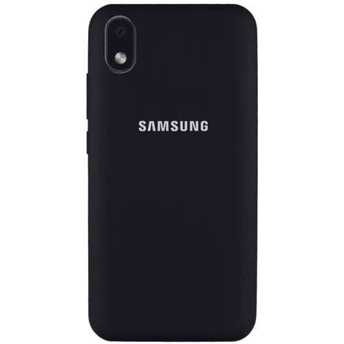 Аксессуар для смартфона Mobile Case Silicone Cover Black for Samsung M013 Galaxy M01 Core / A013 Galaxy A01 Core